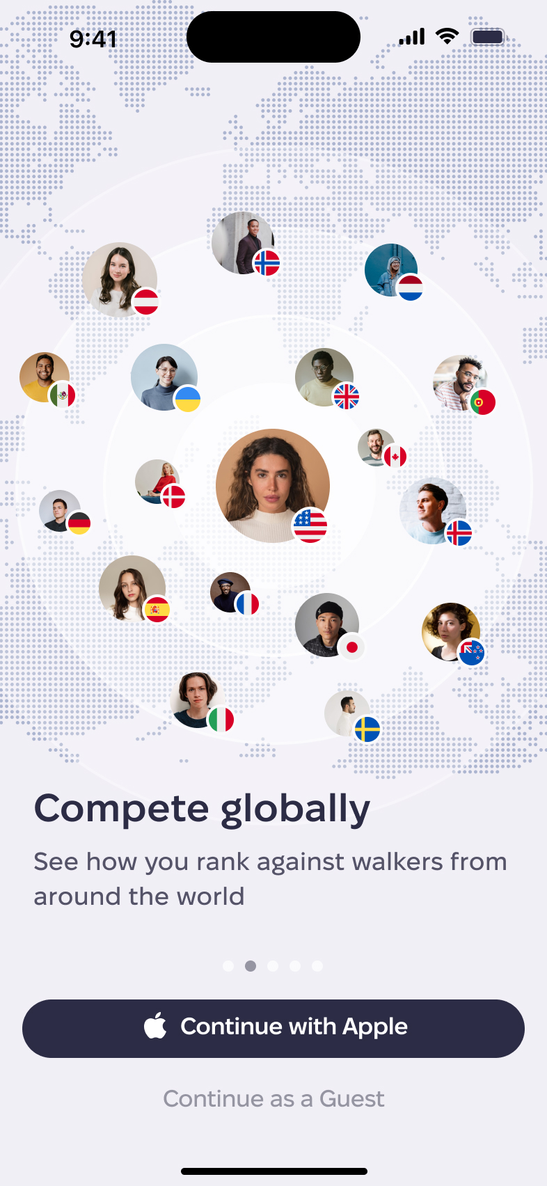 Walking Country - Compete globally
